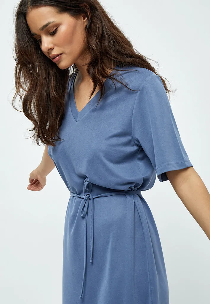 MSBrinley Midi Dress - Denim Blue