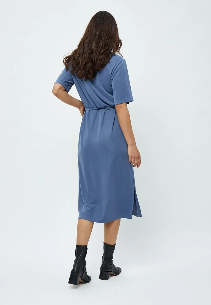 MSBrinley Midi Dress - Denim Blue