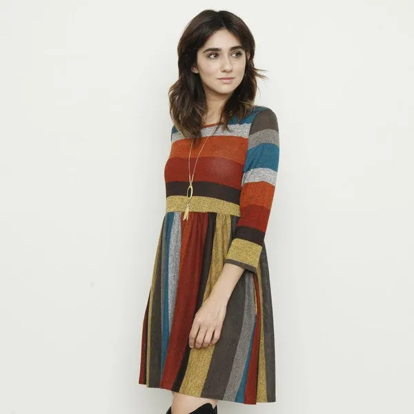 Multi Color Mini Dress