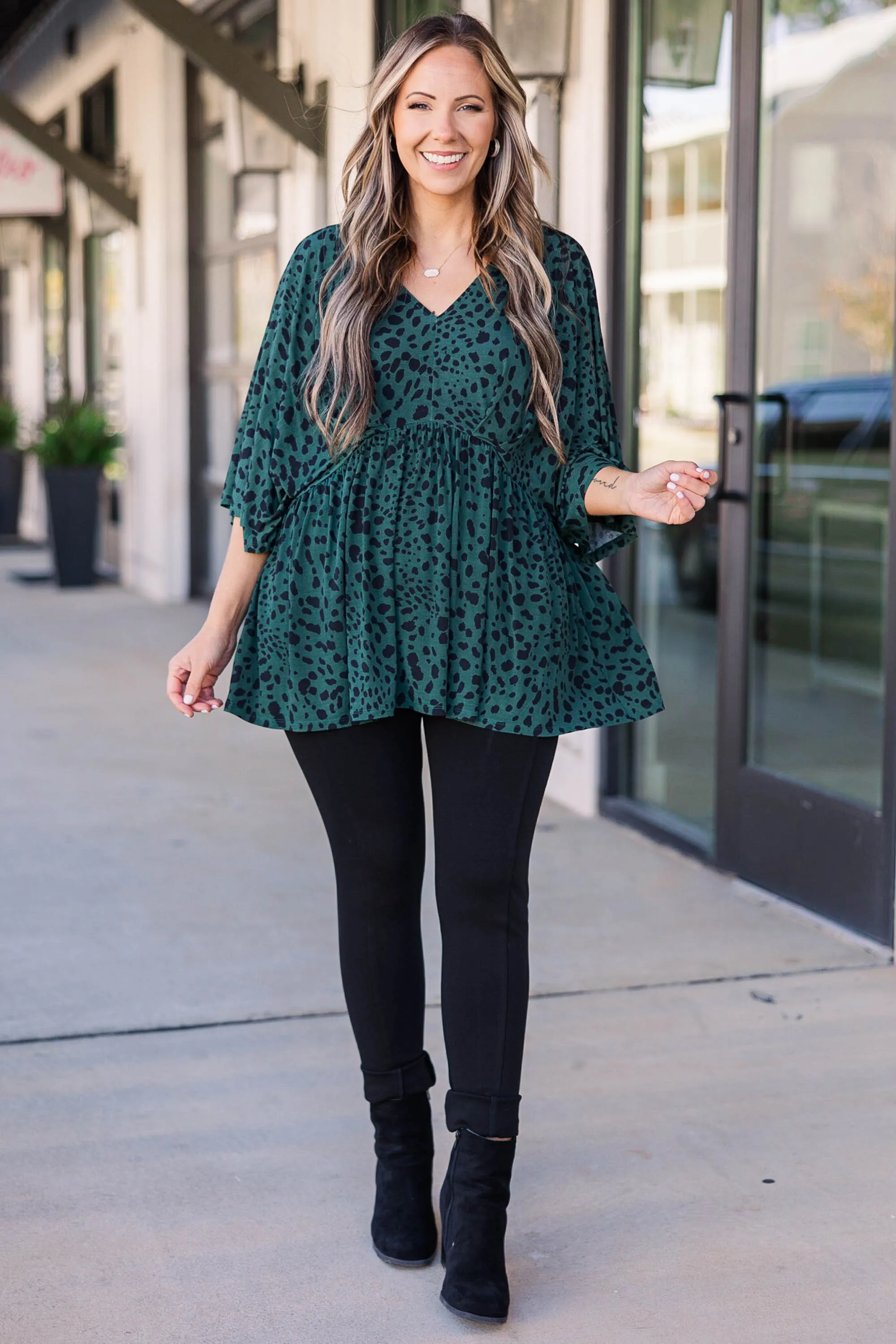My Kinda Love Top, Hunter Green