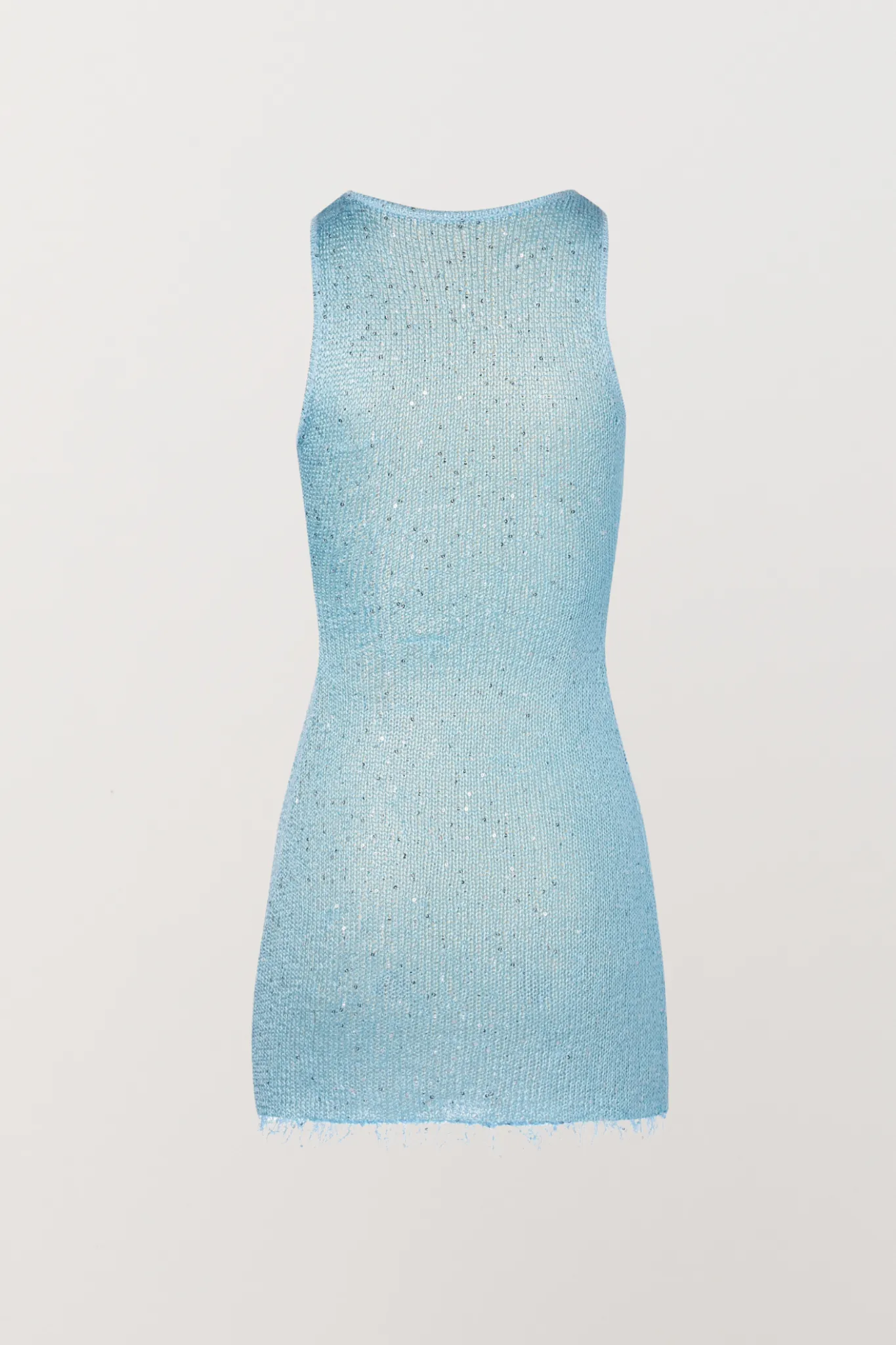 Natalia Mini Dress - Baia Blue Sequin