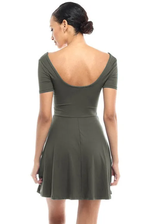 Oh Baby! Short Sleeve Babydoll Dress