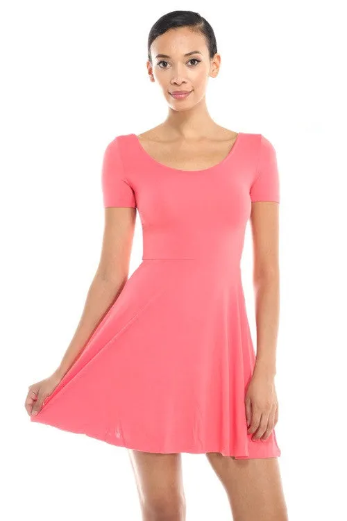 Oh Baby! Short Sleeve Babydoll Dress