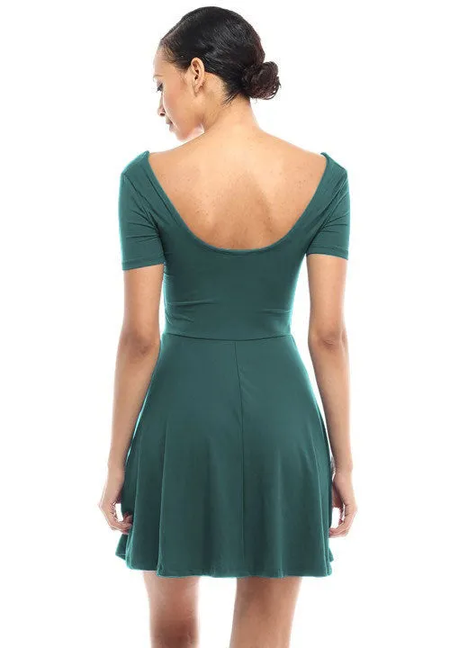 Oh Baby! Short Sleeve Babydoll Dress