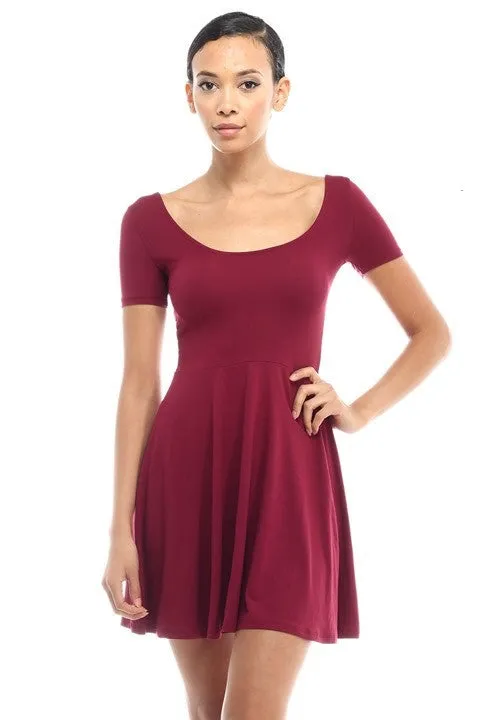 Oh Baby! Short Sleeve Babydoll Dress