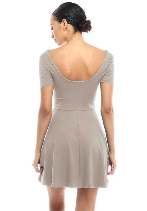 Oh Baby! Short Sleeve Babydoll Dress