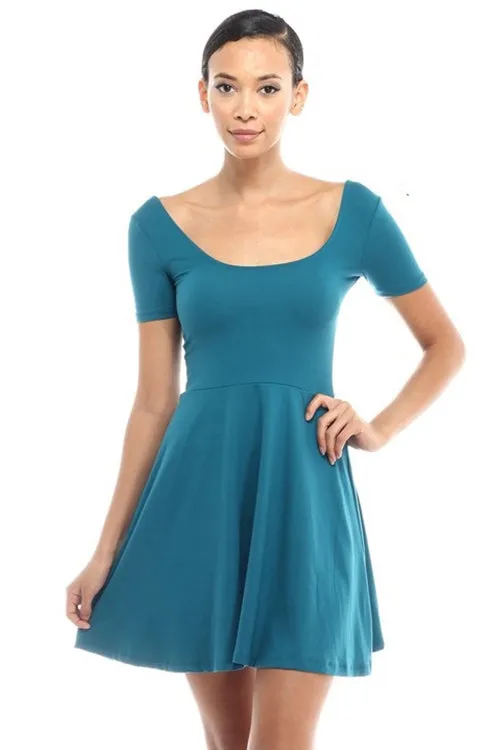 Oh Baby! Short Sleeve Babydoll Dress