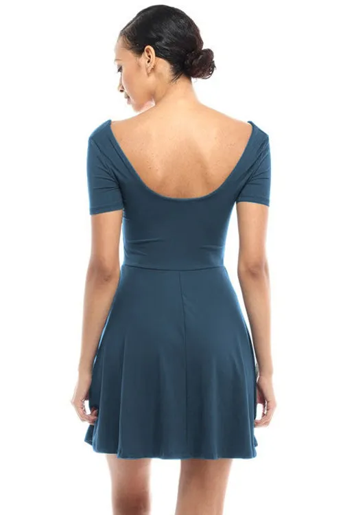 Oh Baby! Short Sleeve Babydoll Dress