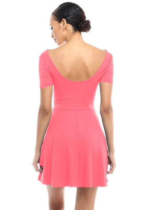 Oh Baby! Short Sleeve Babydoll Dress