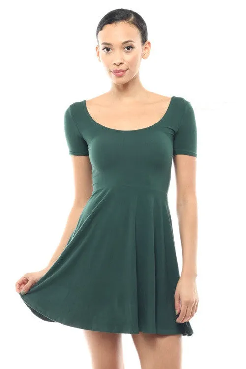 Oh Baby! Short Sleeve Babydoll Dress