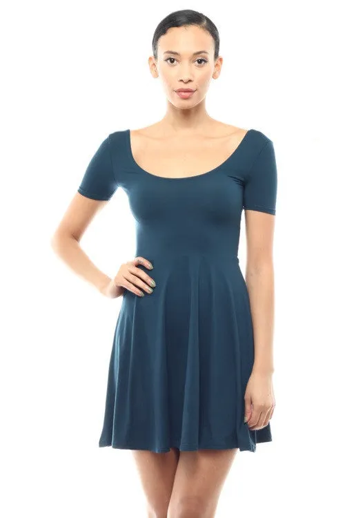 Oh Baby! Short Sleeve Babydoll Dress