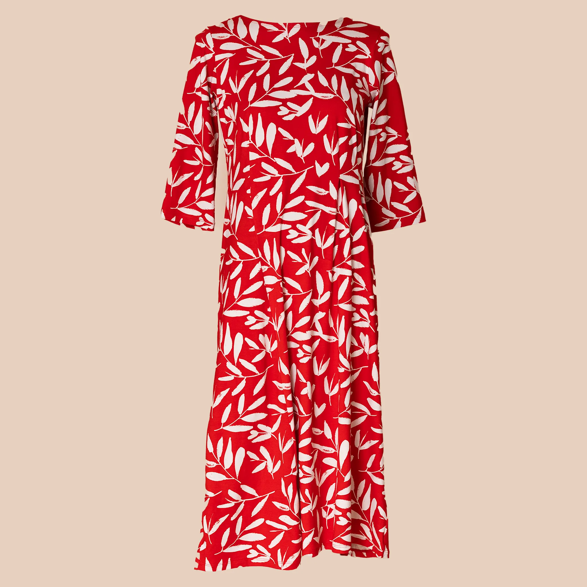 olive leaves brunel dress