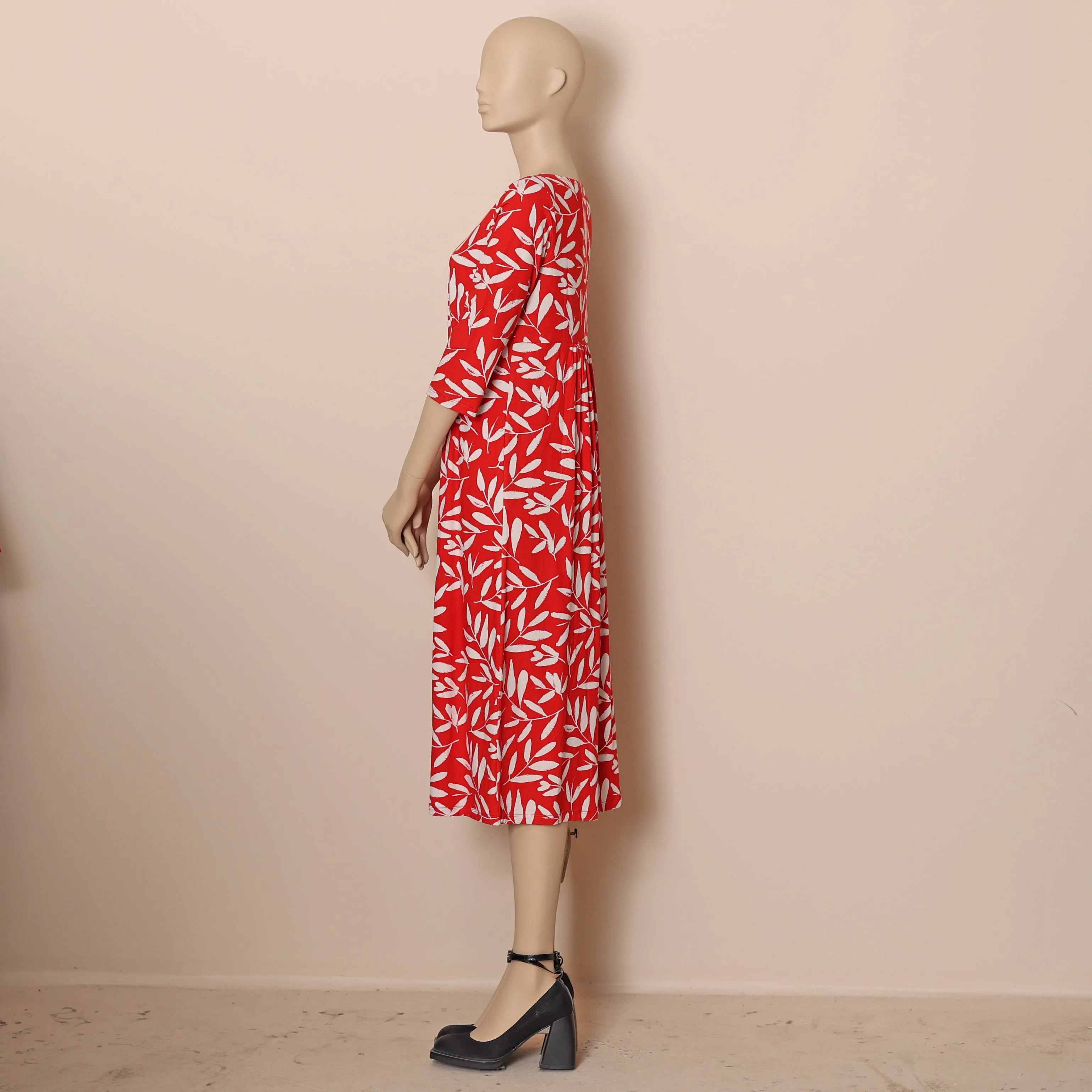 olive leaves brunel dress