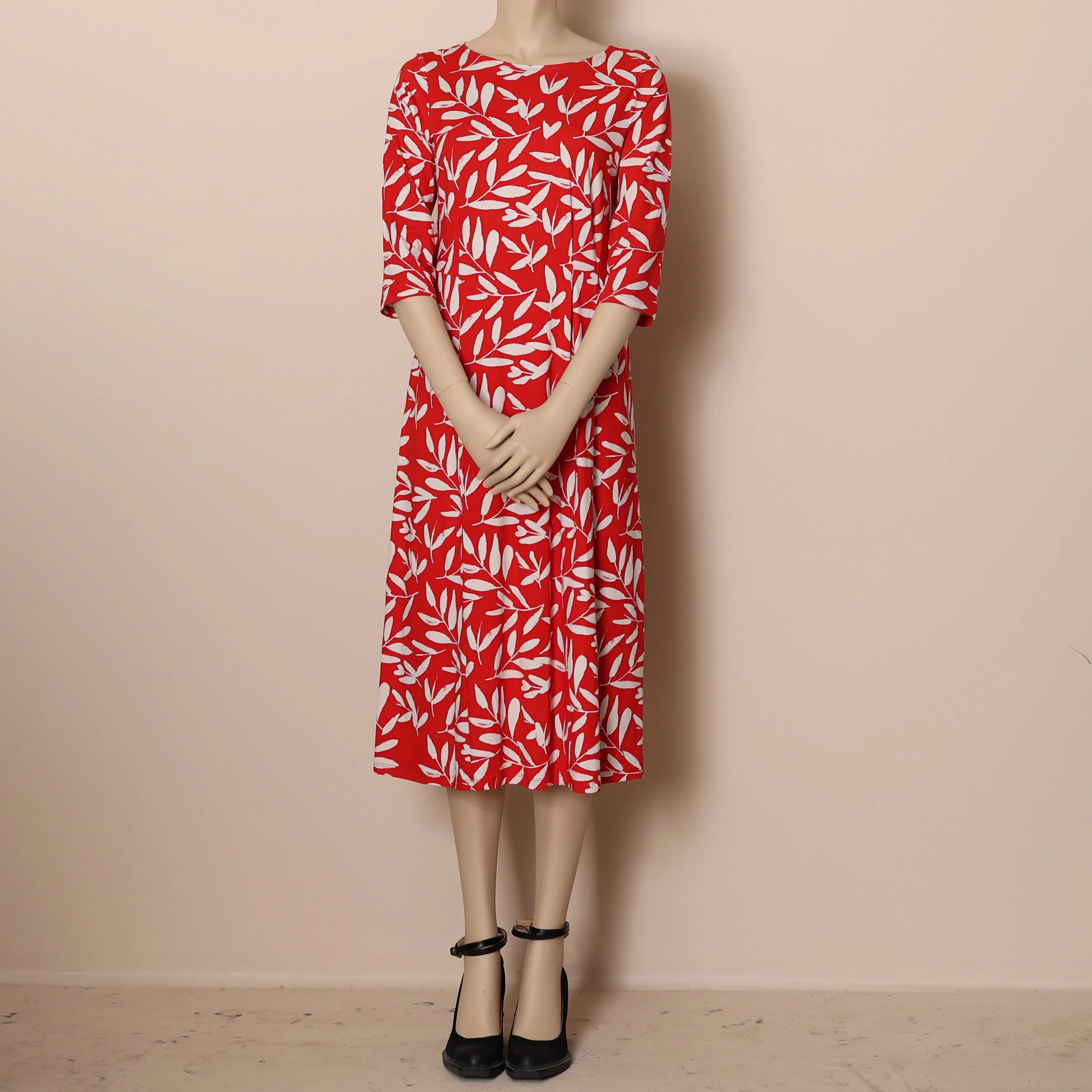 olive leaves brunel dress