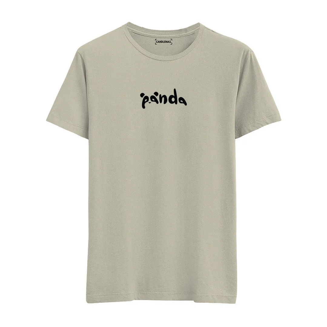 Panda Text - Regular Tshirt