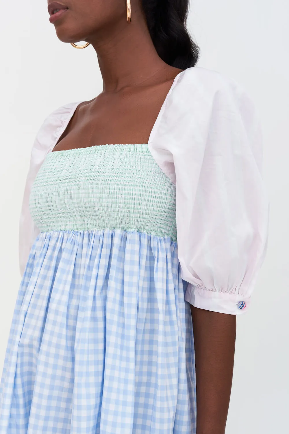 Pattern Play Babydoll Dress