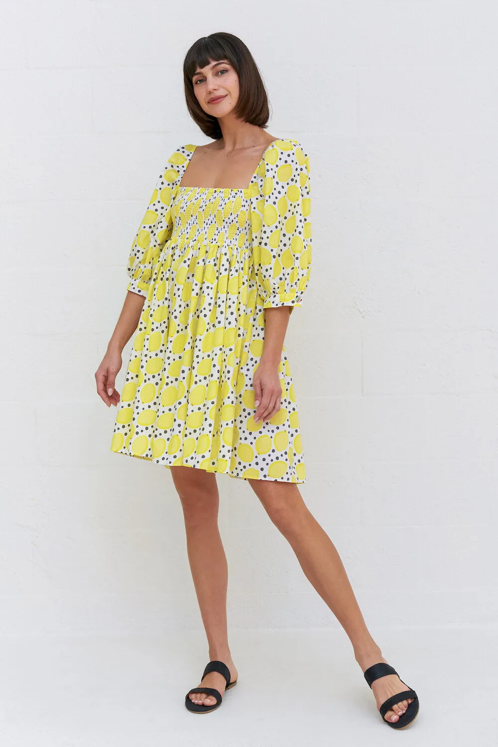Pattern Play Babydoll Dress