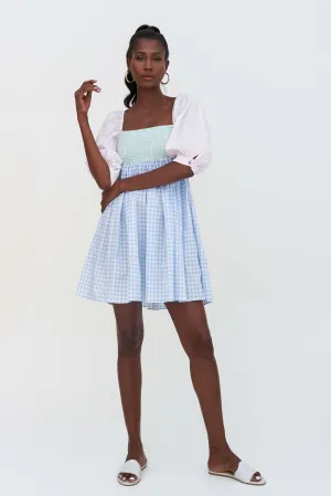 Pattern Play Babydoll Dress