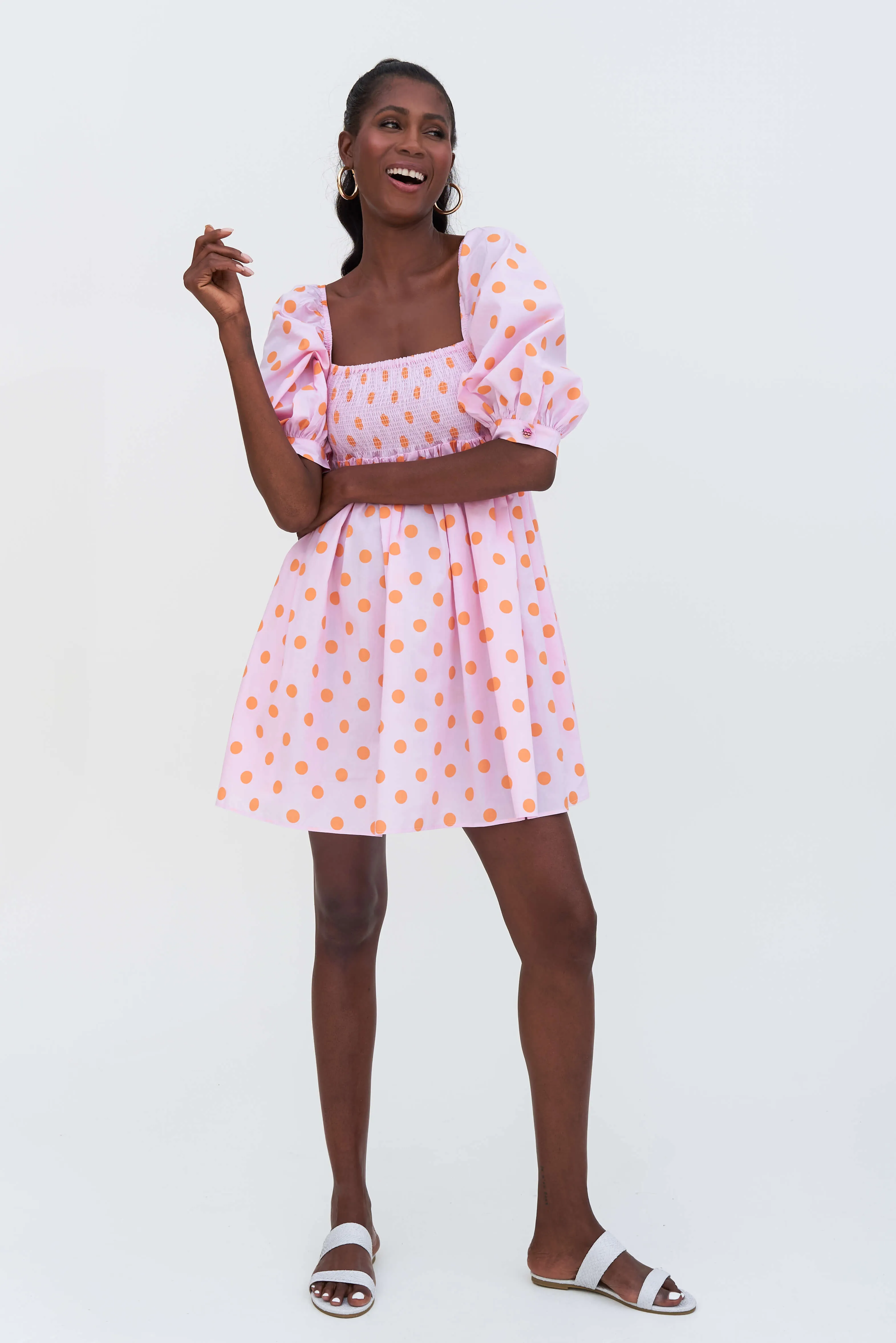 Pattern Play Babydoll Dress