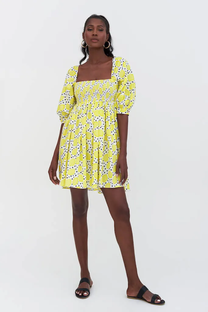 Pattern Play Babydoll Dress