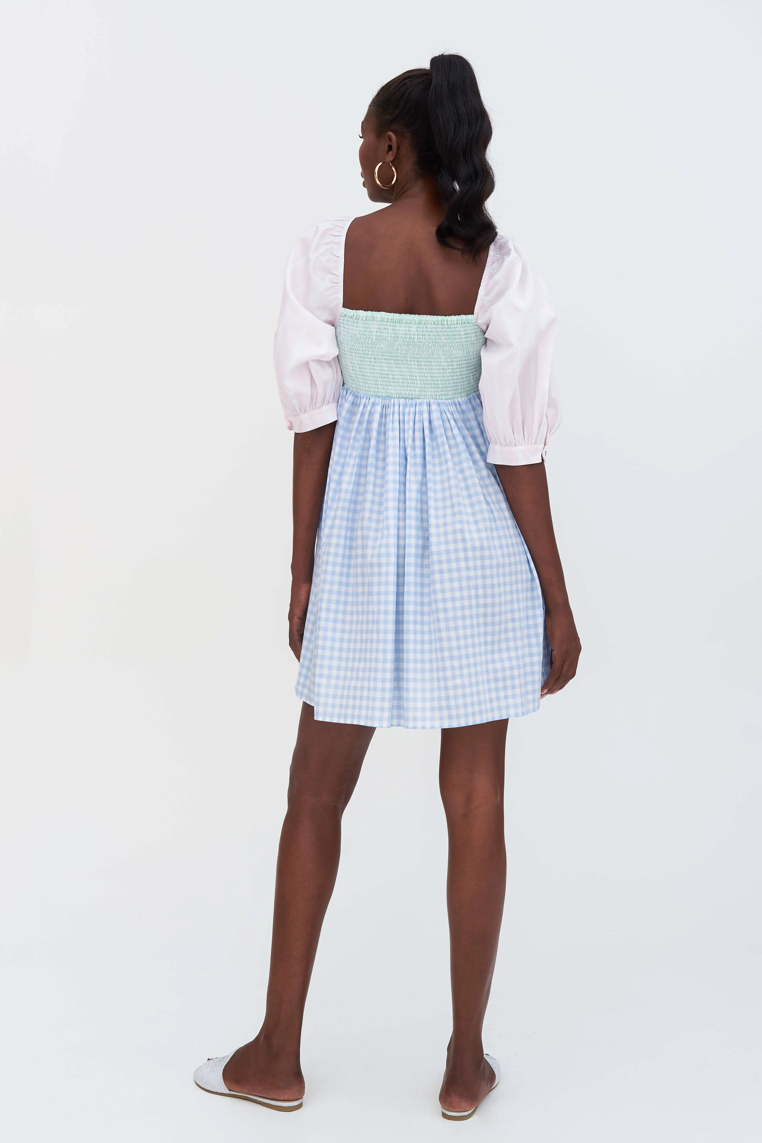 Pattern Play Babydoll Dress