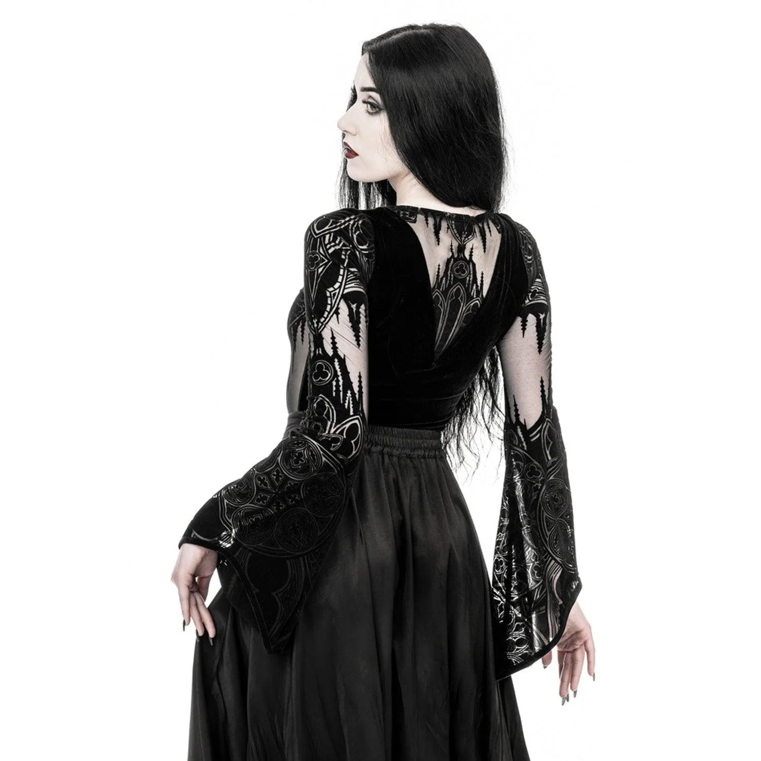 Restyle - Gothic Chapel Bodysuit Vneck