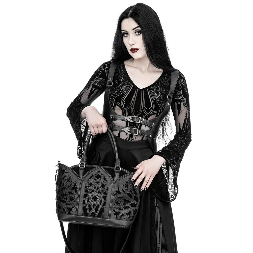 Restyle - Gothic Chapel Bodysuit Vneck