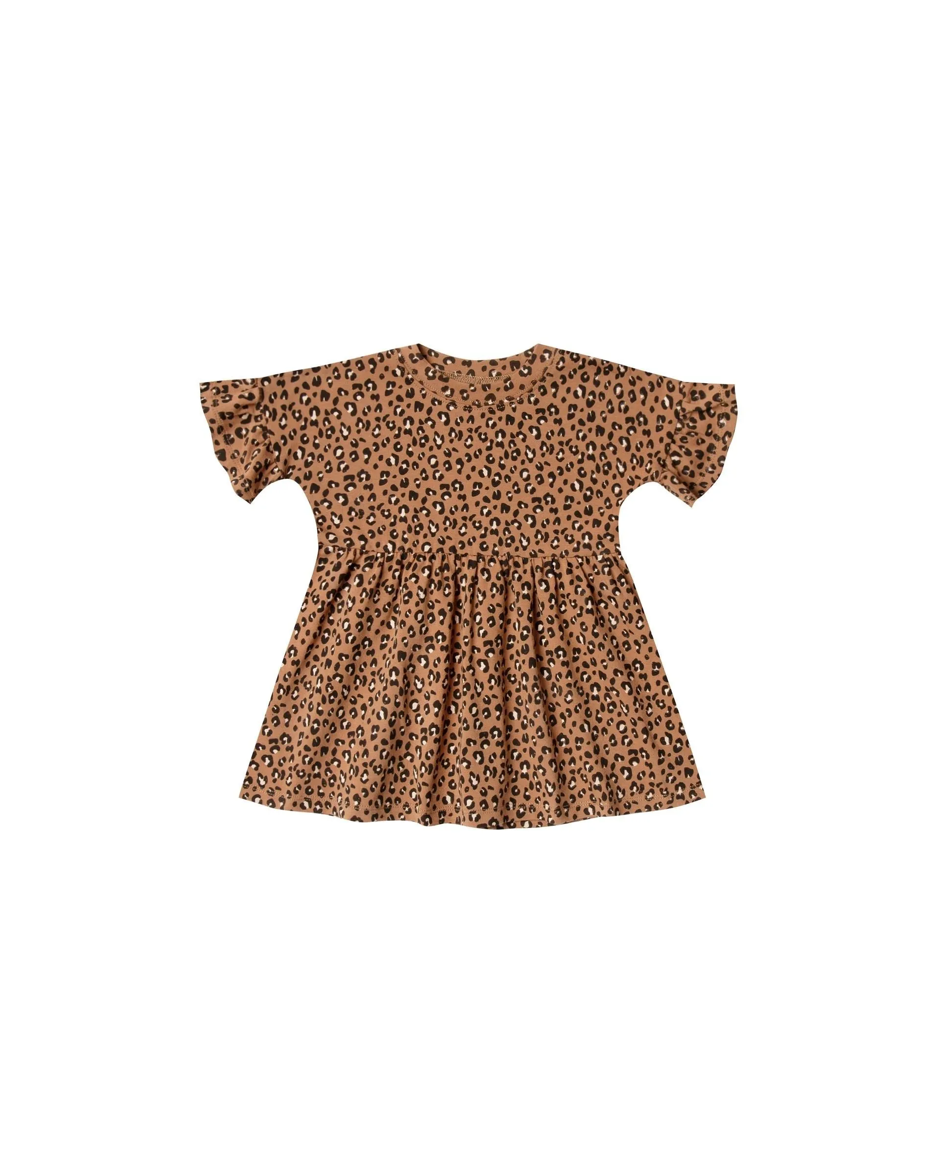 Rylee & Cru Cheetah Babydoll Dress