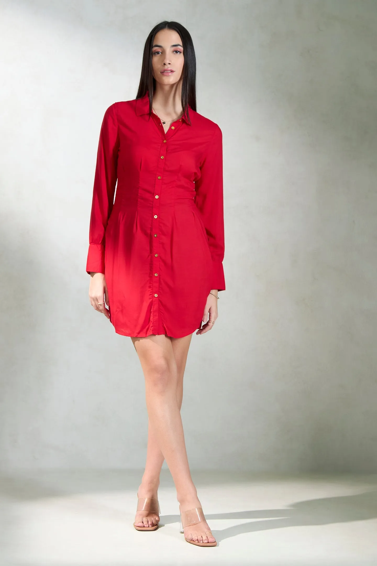 Saba|Modal Shirt Dress