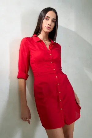 Saba|Modal Shirt Dress