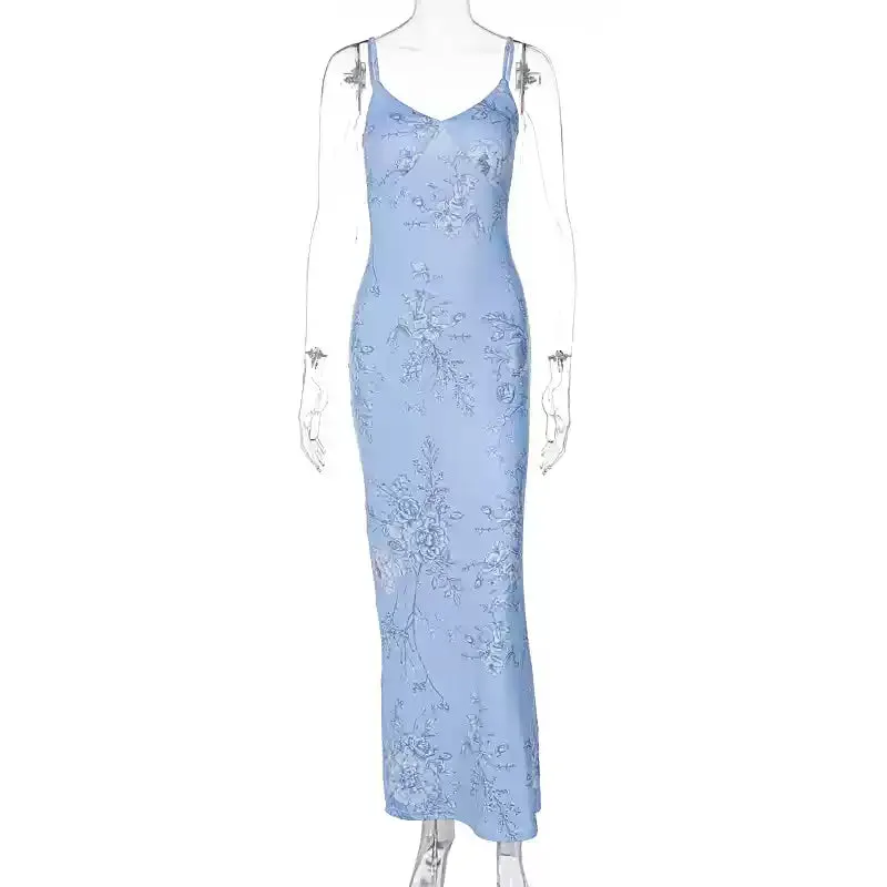 Saniya Floral Maxi Slip Dress