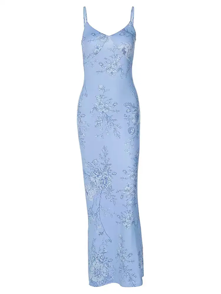 Saniya Floral Maxi Slip Dress