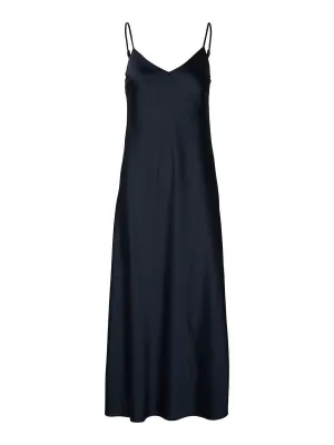 Selected Femme Lena Slip Maxi Dress - Dark Sapphire