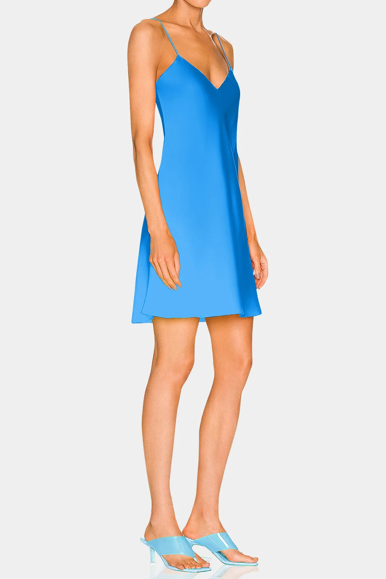 Short Satin Dress