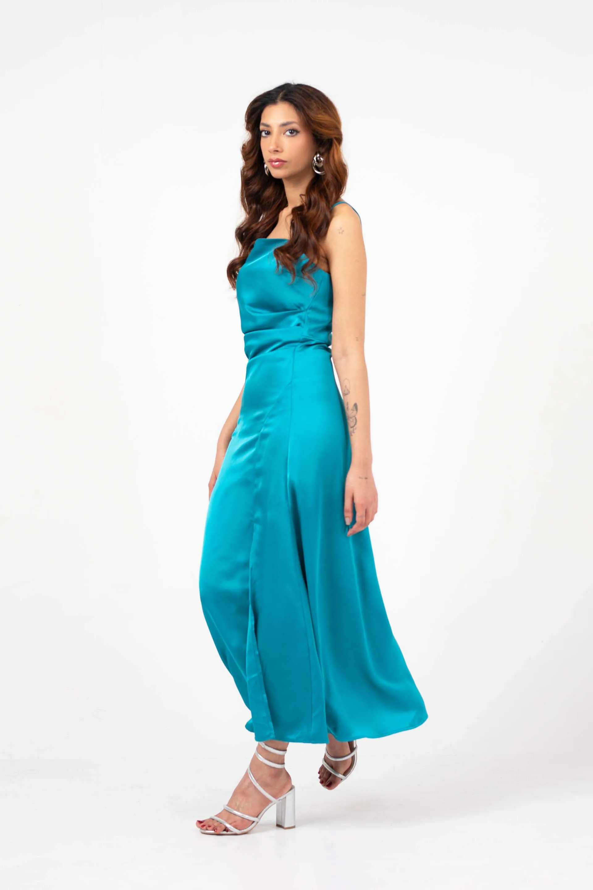 Slip Dress Teal