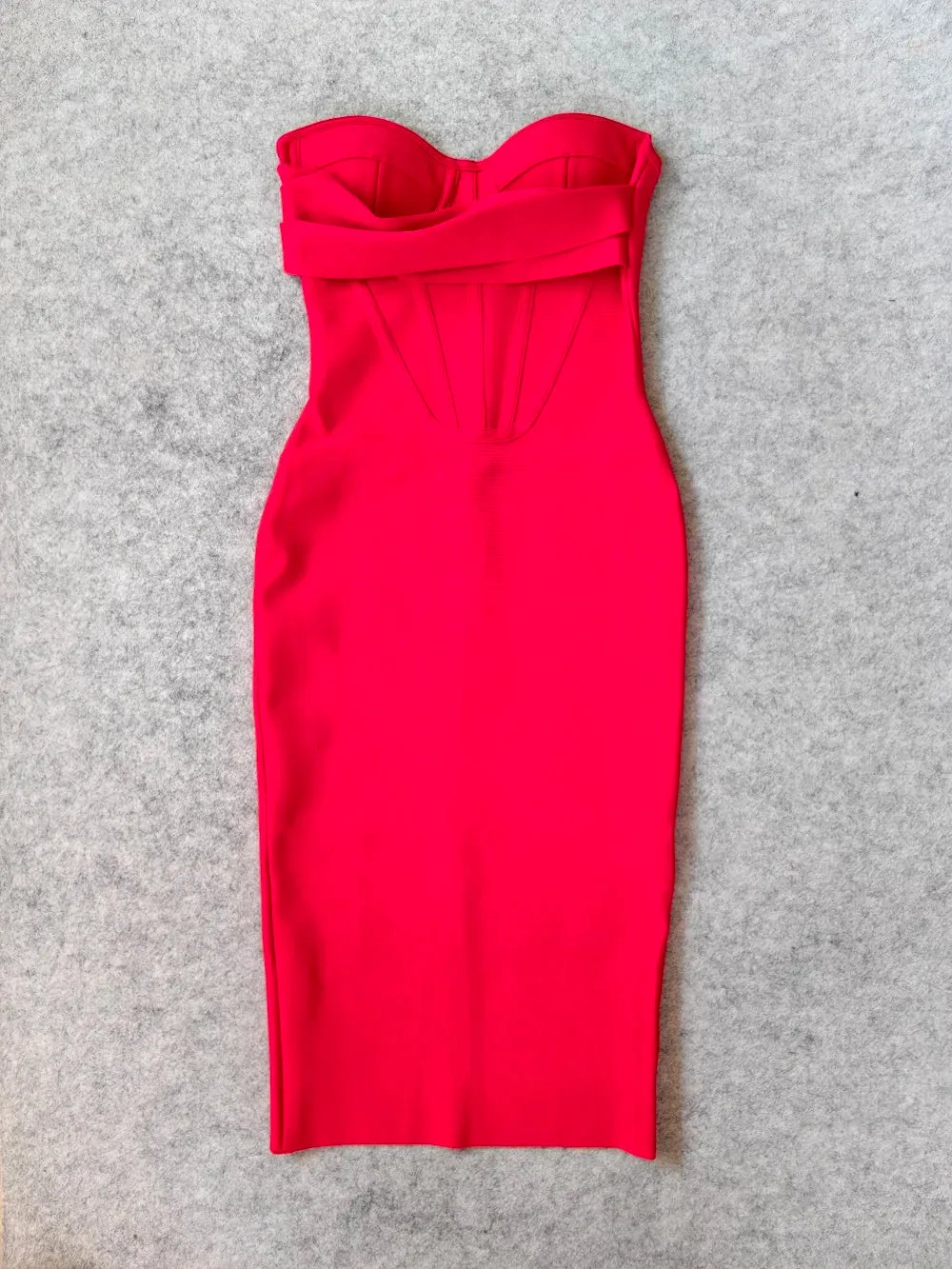 Strapless bodycon Bandage Dress