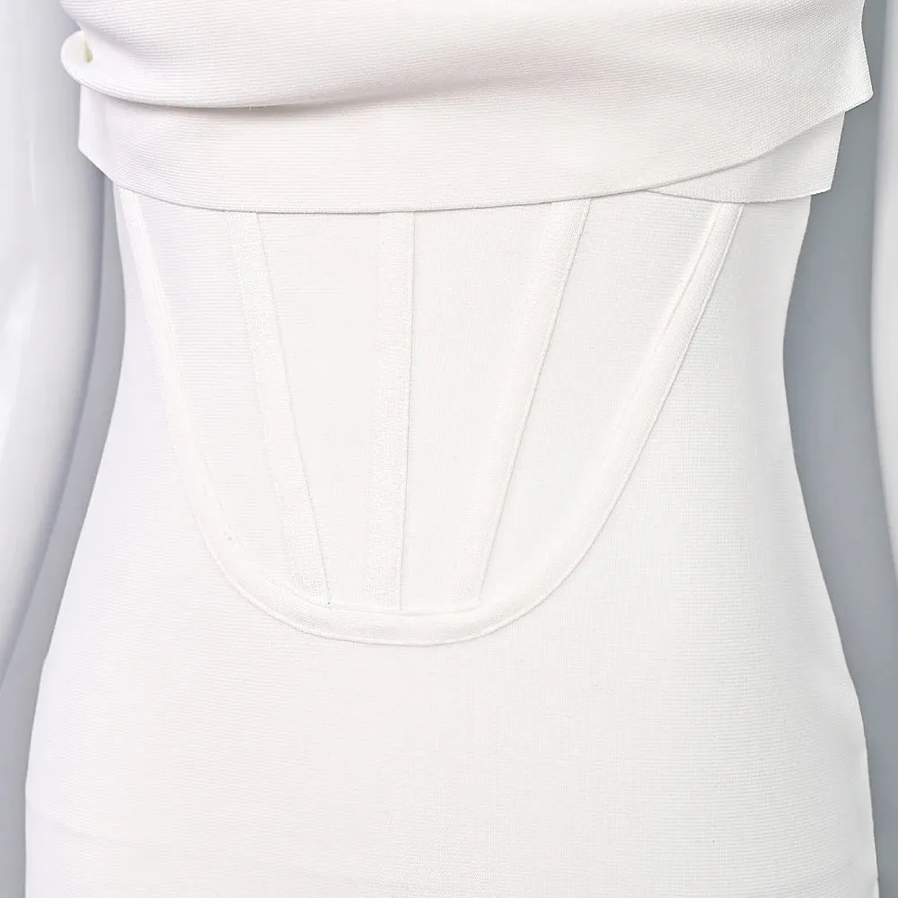 Strapless bodycon Bandage Dress