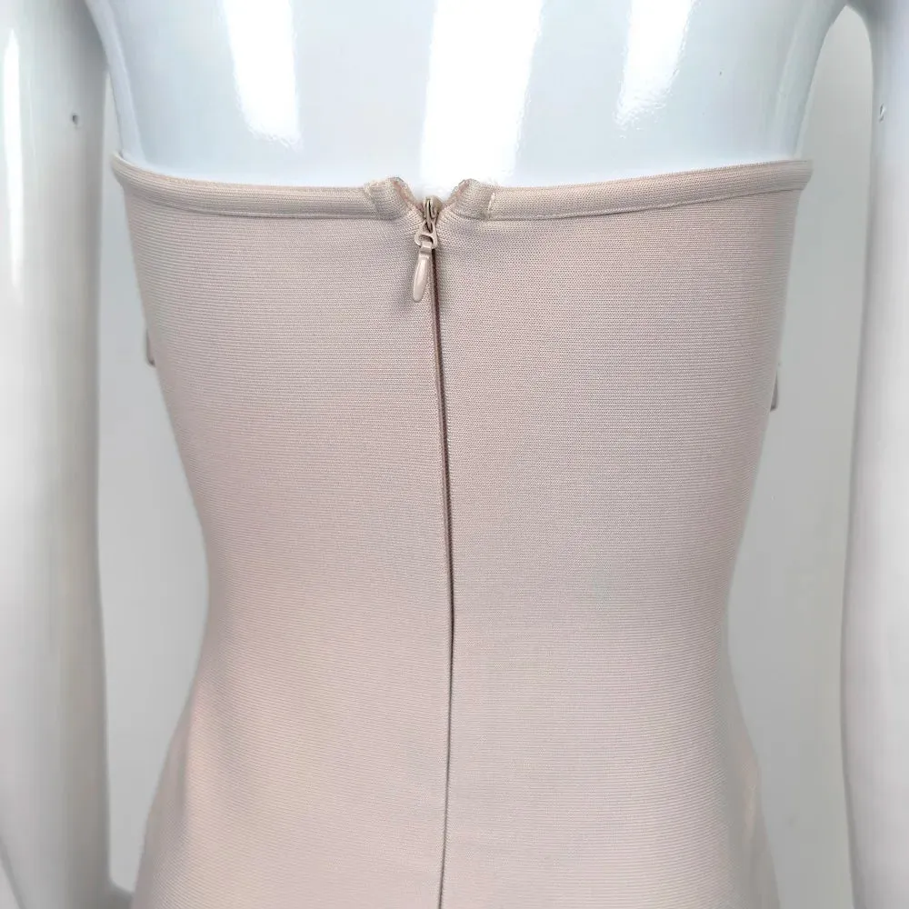 Strapless bodycon Bandage Dress