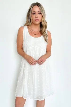 Sweet Impressions Swiss Dot Babydoll Dress - FINAL SALE
