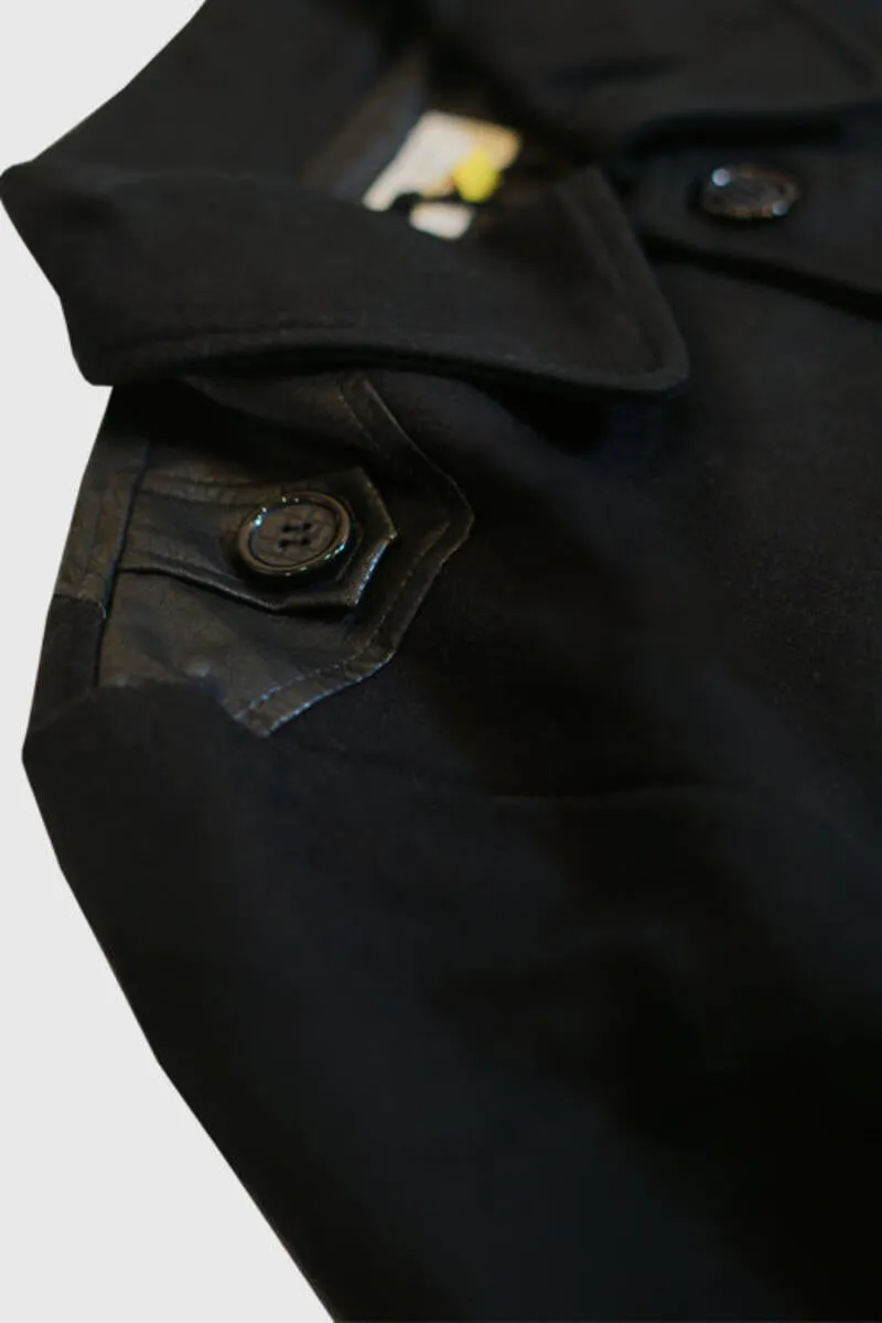 THC Power Wool Coat (Black)