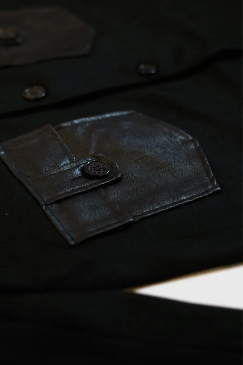 THC Power Wool Coat (Black)