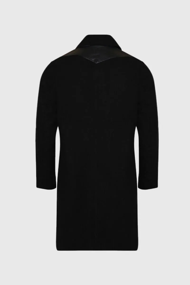 THC Power Wool Coat (Black)