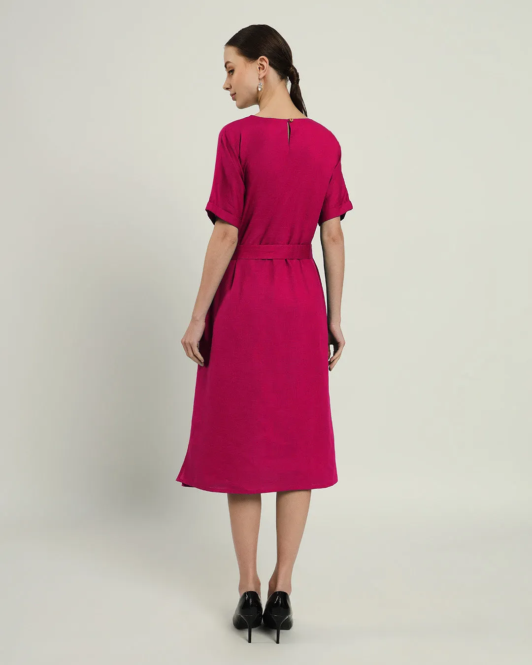 The Tayma Berry Cotton Dress