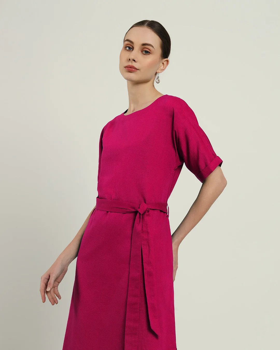 The Tayma Berry Cotton Dress