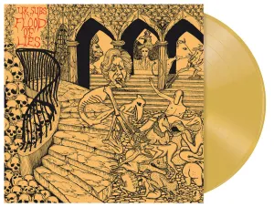 UK Subs 'Flood of Lies' LP limited yellow-ochre vinyl - PRE-SALE