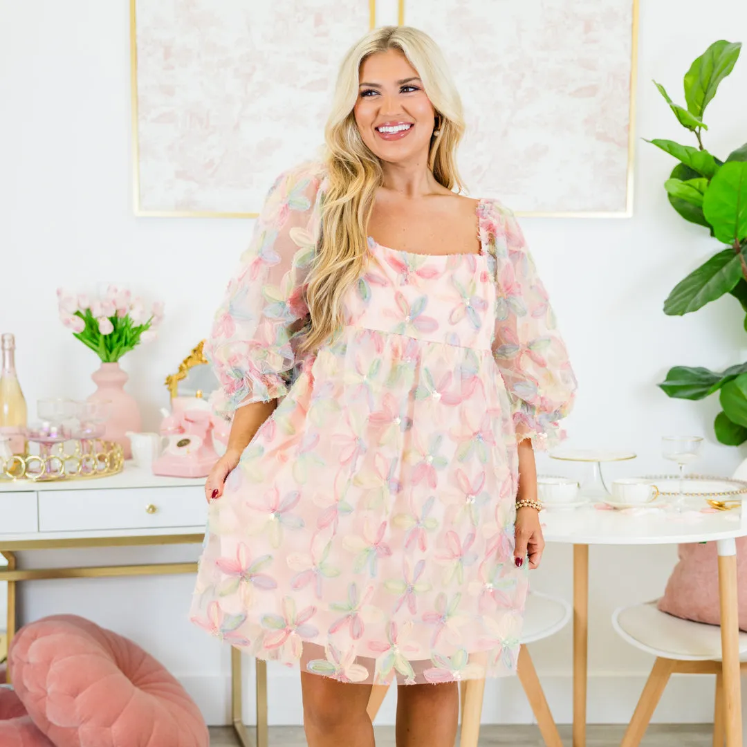 Under The Surface Dress, Pink Multi