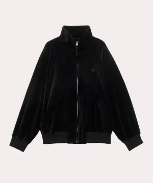 VELOUR B ジャケット WITH RIB