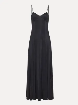 viscose slip dress - abisso