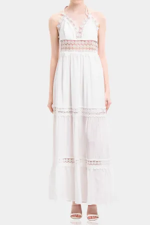 White Cotton Maxi Dress