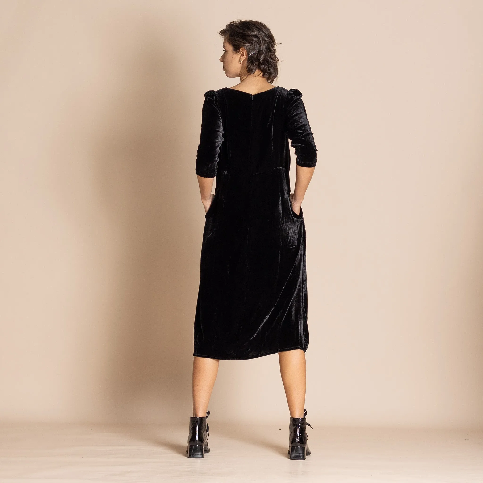 woodlands velvet roses romance dress
